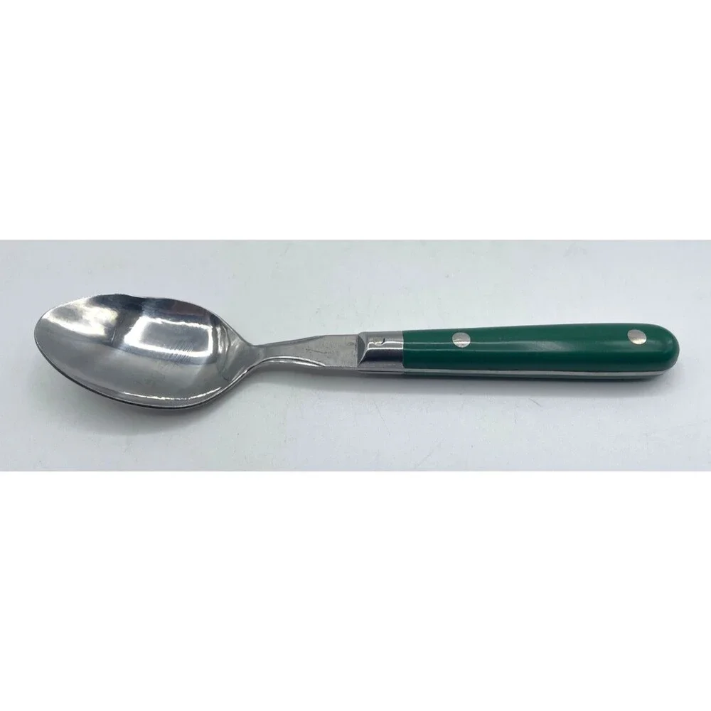 5-Pieces Washington Forge Mardi Gras Stainless Flatware Hunter Green